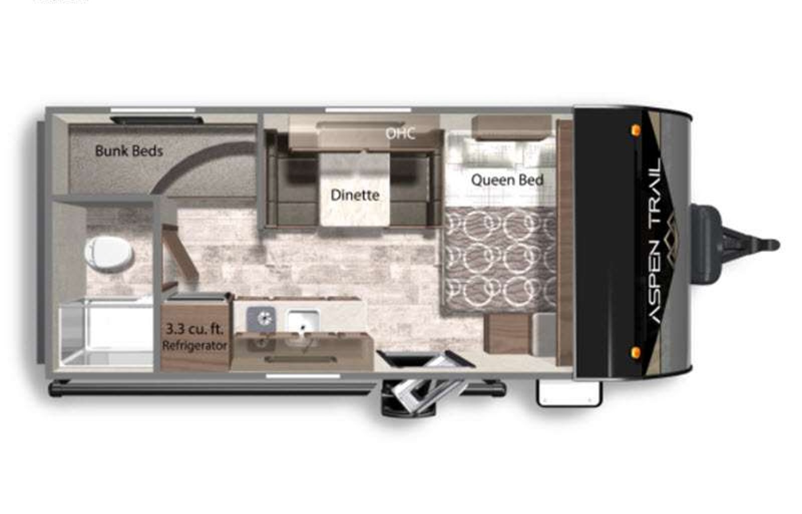 2022 Dutchmen Rv Aspen Trail 17BH