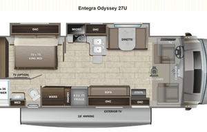 Easy-to-Drive Family RV | Entegra Odyssey 27U