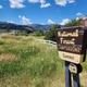 Road sign leading to Malad Summit Campground