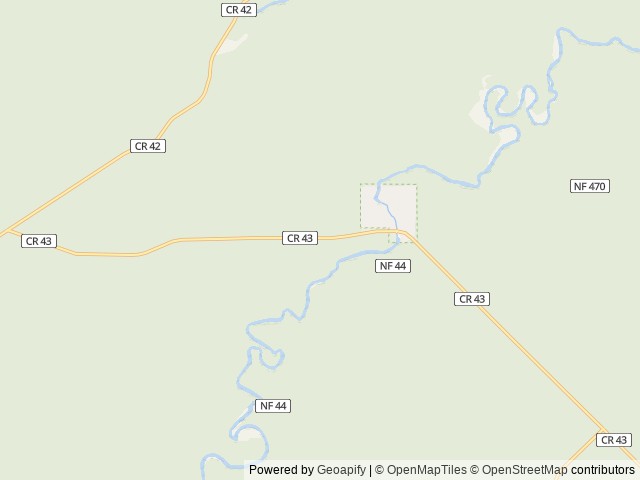Map of Wyeth Campground – Deschutes location at Coburg, OR, United States