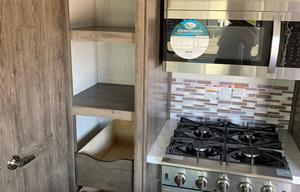 Hester and Larry’s fur baby friendly RV