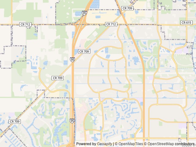 Map for Family Friendly 5th wheel. near Port St. Lucie, FL