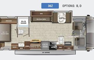 2022 Greyhawk Prestige 30Z – Sleeps 6 Comfortably