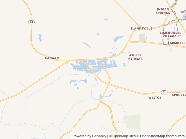 Map of Summerville Lakes RV Park and Campground location at Summerville, SC, United States