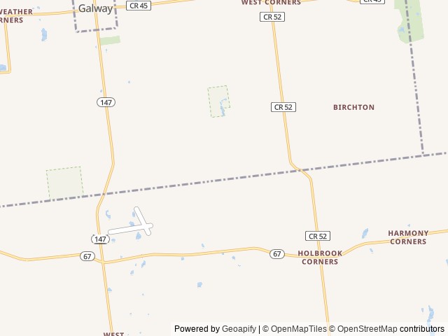 Map of Mcconchie’s Heritage Acres Family Campground location at Galway, NY, United States