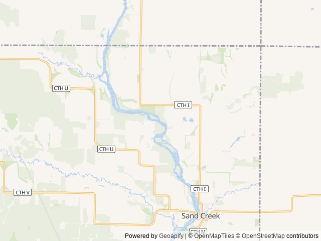 Map of Myran Park location at Chetek, WI, United States