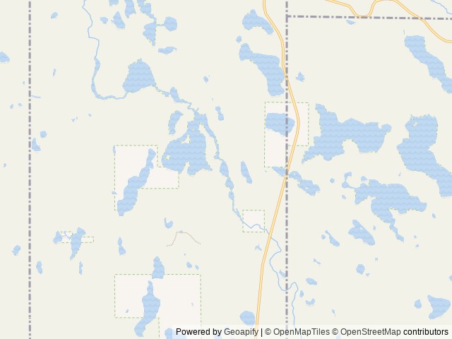 Map of Widewaters Campground location at Munising, MI, United States