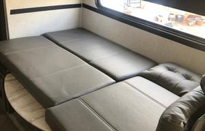 Family Glamper with bunkhouse and outdoor kitchen