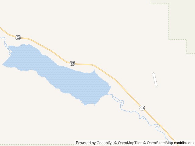 Map of Joe T. Fallini Recreation Site location at Challis, ID, United States