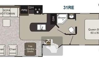 Spacious Pet Friendly Lightweight Passport 31RE