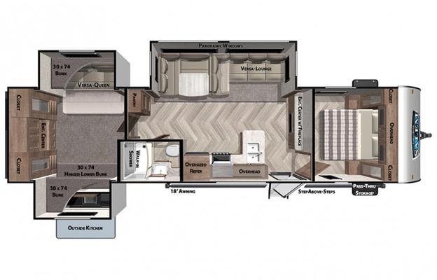 2021 Forest River Salem 31KQBTS  **DELIVERY ONLY**