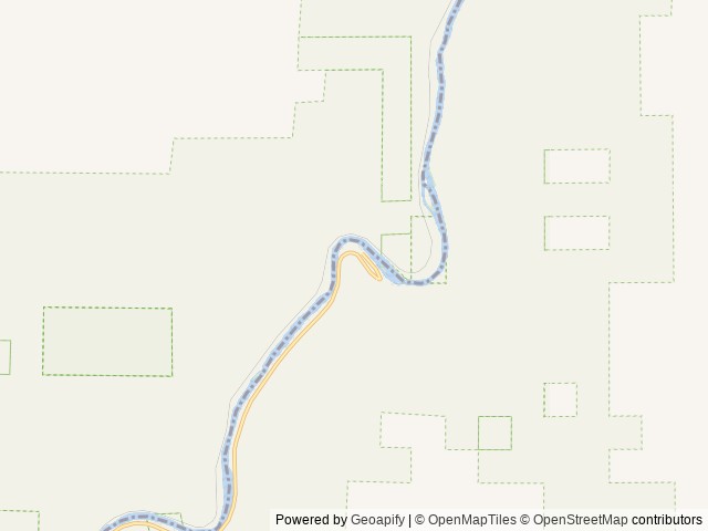 Map of Macks Canyon Recreation Site location at Prineville, OR, United States