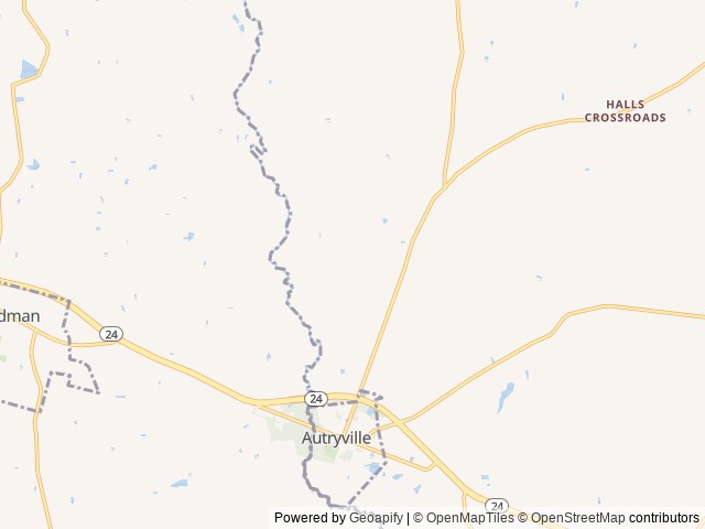 Map for J & N's Getaway near Autryville, NC