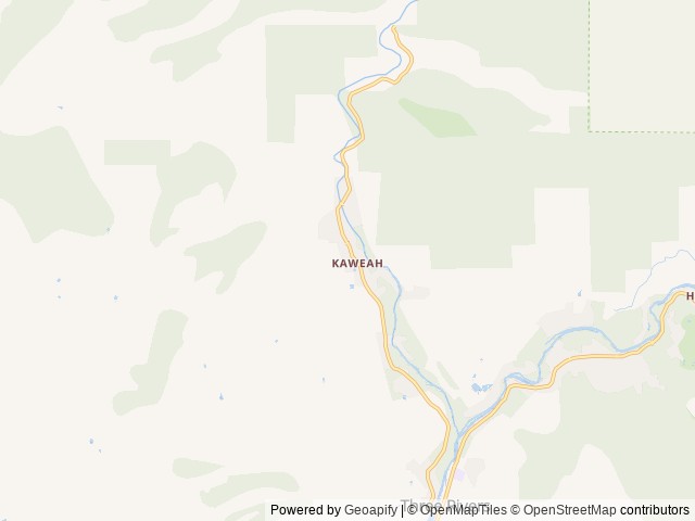 Map of Sequoia RV Ranch location at Three Rivers, CA, United States