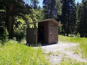 Hunter Peak Camp Toilet