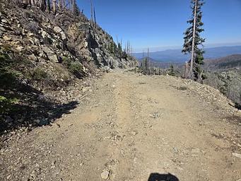 Bolan Lookout - road up to the lookout