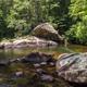 River near Buck Creek RV Park in Marion NC