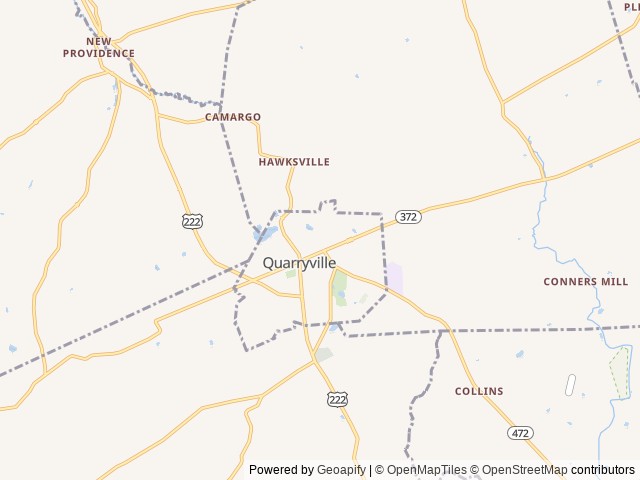 Map of Yogi Bear's Jellystone Park™ Camp-Resort: Quarryville location at Quarryville, PA, United States