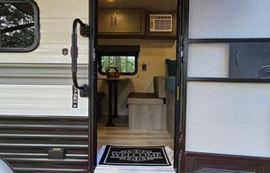 New 2025 RV Stationary. Rural area.