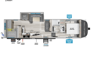 2024 Reflection 150 Series 298BH RV rental photo 2