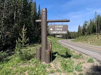 Lizard Creek Entrance Sign