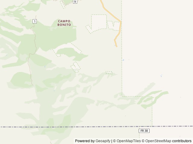 Map of Peppersauce location at Oracle, AZ, United States