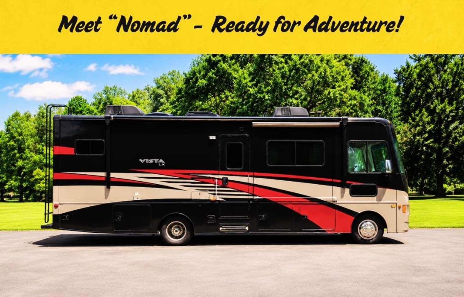 Meet "Nomad" 2019 Winnebago Vista LX