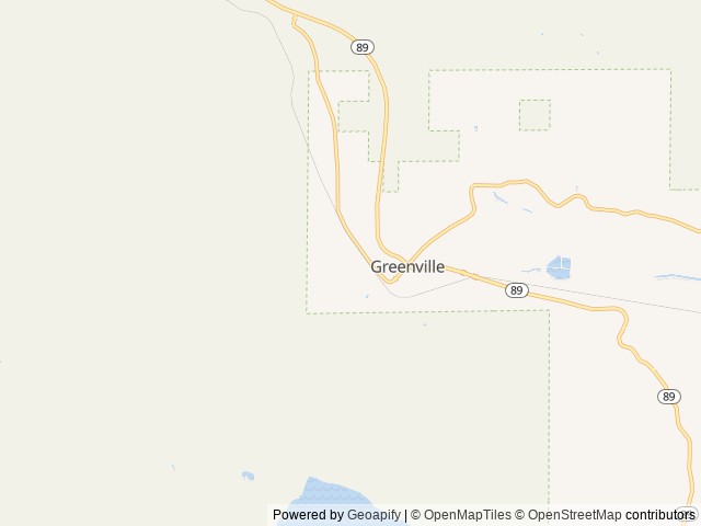 Map of Forest Lodge Campground and RV location at Greenville, CA, United States