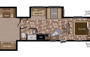 37' Keystone Sprinter Big and Perfect for familys!