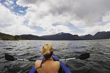 Excellent Kayaking on Dillon Reservoir