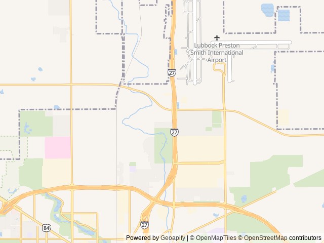 Map of Love's RV Hookup-Lubbock TX 589 location at Lubbock, TX, United States