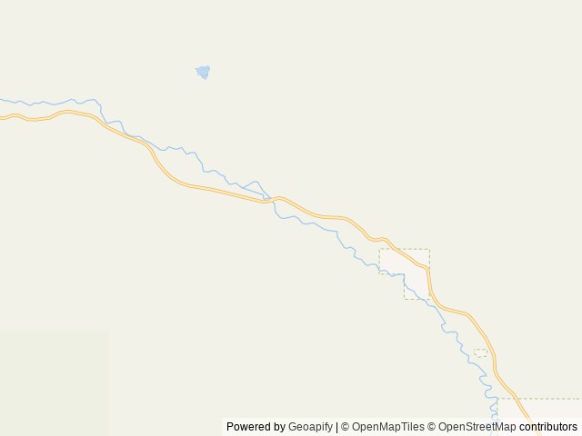 Map of Miners Gulch location at Duchesne, UT, United States