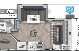 2022 Forest River RV Wildwood FSX 178BHSK