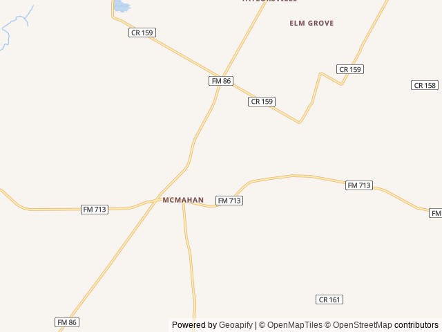 Map of Lake Falling Star RV Resort location at Dale, TX, United States