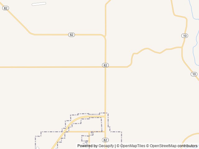 Map of Joe's Red Barn RV Park location at Tahlequah, OK, United States