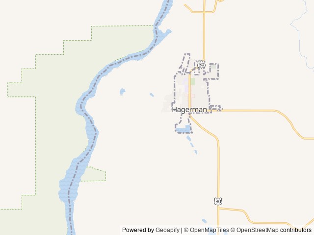 Map for 2017 Keystone RV Hideout 28BHS near Hagerman, ID