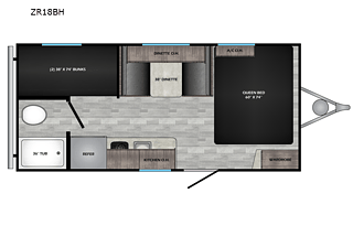 2021 CrossRoads RV Zinger Lite ZR18BH