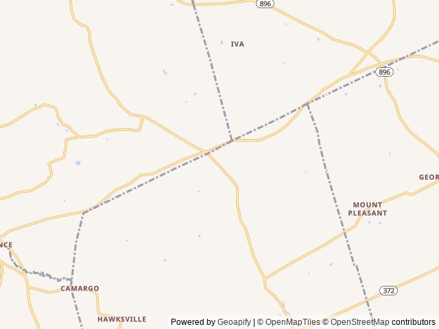 Map of White Oak Campground location at Quarryville, PA, United States