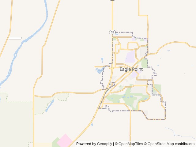 Map for Rollin' FUNder Adventure Camper near Eagle Point, OR