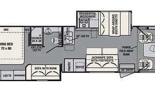 2017 Forest River RV FR3 32DS RV rental photo 2