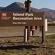 ISLAND PARK CAMPGROUND ROAD ENTRANCE