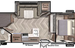 2020 Forest River RV Salem Cruise Lite 240BHXL