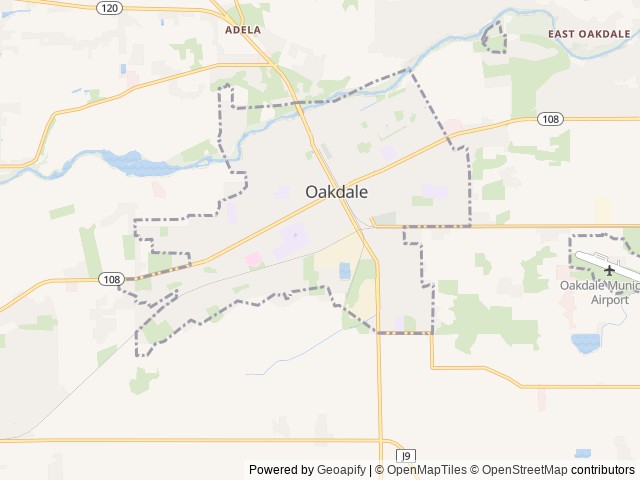 Map for 2027 Alliance RV Delta Solo BH181 near Oakdale, CA