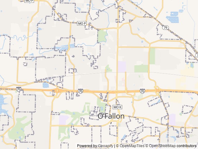 Map for 2017 Jayco Jay Flight SLX 264BHW near O'Fallon, MO