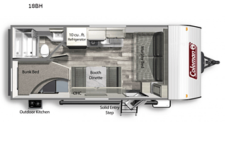 2022 Dutchmen RV Coleman Lantern LT Series 18BH RV rental photo 2