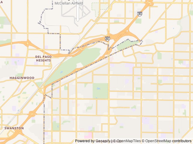 Map for Meet Cole, Home away from home near Sacramento, CA