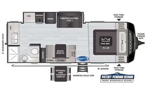 goFAR! 2021 Keystone Cougar 22MLS. Fully Equipped!