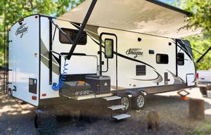 30' GrandDesign. Great for a family of four.