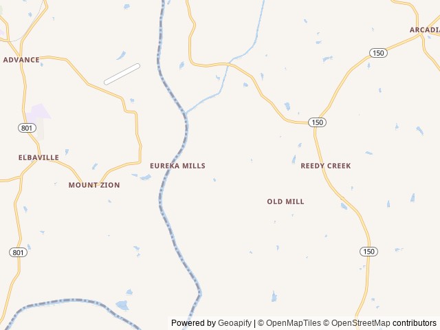 Map for Great family camper with room near Lexington, NC