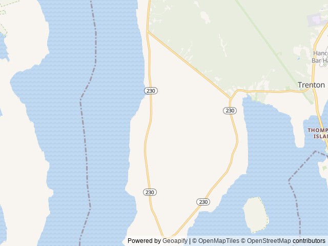 Map for Kid Approved, Pet Friendly, 2021 Apex Nano RV near Trenton, ME